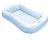 Intex Rectangular Pool - Baby Opblaaszwembad Blauw - 166 x 100 x 25 cm