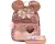 Joya Kids(R) Mini Oren Schooltas Pailletten | Rugzak Meisje | Muis rugtas | |Mini rugzak | Backpack meisjes | Roze Pailletten en Glitter Tas met Etui | 34 x 24 cm | Groep 1 - 4 | 10 Liter