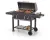 KitchenBrothers Houtskool BBQ XL - Dual Zone Smoker Barbecue - Met Verstelbare Kolenroosters &amp; Inklapbare Zijtafels - PFAS-vrij - 42,3x75,8cm Grilloppervlak - Vaderdag Cadeau - Zwart