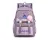 KPop Demon Hunters - Schooltas voor Meisjes - Paarse Rugzak met Plaid Patroon &amp; Roze Pluche Pompon - Ruime Vakken &amp; Comfortabel - Trendy &amp; Stoer