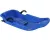 Kunststof sneeuw slee met trekkoord voor kinderen 87 cm blauw - Kinderslee