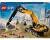 LEGO City Gele graafmachine speelgoedset - 60420