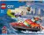 LEGO City Reddingsboot Brand Speelgoed voor Kinderen - 60373