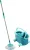 Leifheit Clean Twist Disc Mop Ergo - Dweil set compleet systeem met wieltjes - 6 liter