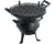 Master Grill Party / Gietijzeren barbecue met een diameter van 35,5 cm