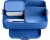 Mepal Bento Lunchbox large - Broodtrommel - 8 boterhammen - Vivid blue
