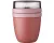 Mepal Lunchpot - 500 + 200 ml - Yoghurt en Muesli beker to go - Geschikt voor vriezer, magnetron en vaatwasser - Ellipse - Vivid mauve