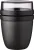 Mepal Lunchpot - 500 + 200 ml - Yoghurt en Muesli beker to go - Geschikt voor vriezer, magnetron en vaatwasser - Ellipse - Nordic black
