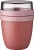 Mepal Lunchpot mini - 300 + 120 ml - Yoghurt en Muesli beker to go - Geschikt voor vriezer, magnetron en vaatwasser - Ellipse - Vivid mauve