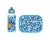 Mepal lunchset (pop-up fles &amp; lunchbox) Campus - 400 + 750 ml - Broodtrommel en Drinkbeker voor kinderen - Bento box - Pop-up drinkfles - Stitch