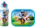 Mepal lunchset (pop-up fles &amp; lunchbox) Campus - 400 + 750 ml - Broodtrommel en Drinkbeker voor kinderen - Bento box - Pop-up drinkfles - Paw Patrol Pups