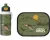 Mepal lunchset (pop-up fles &amp; lunchbox) Campus - 400 + 750 ml - Broodtrommel en Drinkbeker voor kinderen - Bento box - Pop-up drinkfles - Dino