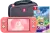 Nintendo Switch Lite Koraal + Zelda: Echoes of Wisdom + Bigben Beschermtas