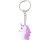 Paarse Unicorn Emoji Sleutelhanger