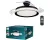 Philips Bliss LED-plafondlamp - met ventilator - zwart