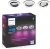 Philips Hue Centura inbouwspot White and Color - rond - Wit - 3-pack