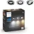 Philips Hue Milliskin inbouwspot White Ambiance - rond - Wit - 3-pack