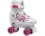 Roces - Quaddy 3.0 - Rolschaatsen - Kinderen - Wit - Roze - 30-33