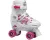 Roces - Quaddy 3.0 - Rolschaatsen - Kinderen - Wit - Roze - 34-37