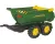 Rolly Toys Aanhanger - John Deere Halfpipe