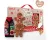 Rosewood - Cupid&Comet - Giftset -Honden trui, speeltje & snack - Peperkoekman- Gingerbread - kerst - Large