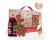 Rosewood Cupid&amp;Comet- Giftset - Honden trui, speeltje &amp; snack - Peperkoekman - Gingerbread man - kerstcadeau - Small
