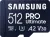 Samsung MicroSDXC PRO Ultimate 512 GB 200MB/s
