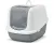 Savic Nestor Jumbo - Grijs - Kattenbak - 66 x 48 x 46 cm