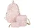 Schooltas - Rugtas - Tas - Rugtas Meisje - Schoolrugzak - 3-Pack Schattige Strik-Rugzakset - Esthetische Strik-Schooltas voor Dames en Meisjes - Grote Capaciteit Bedrukte Tas - voor Reizen, School, Woon-Werkverkeer