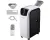 Sinclair 3KW 11.000 BTU mobiele airco - koelen en verwarmen - afstandsbediening - 25 m2 - Extra stille airco