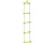 Small Foot - Touwladder met 5 Treden Groen, 200cm