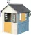 Smoby - 4 Seasons Playhouse - 4 Seizoenen huis - Windmeter - Regenmeter - Speelhuis
