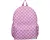 Studio V Check This! - Rugzak - Gevoerd - 13,6 liter - 39 x 29 x 12 cm - Ruitpatroon - Paars