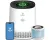 Vibrix PureFlow15 Luchtreiniger / Air Purifier - HEPA H13 + koolstoffilter inbegrepen - 100 m3/u, voor kamers tot ca. 15 m2 - Ionisator - App-bediening - Zeer stil &amp; slaapstand - Luchtkwaliteitindicator - Helpt bij stof, pollen &amp; huisstofmijt