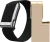 WHOOP MG Life Zwart Abonnement 1 Jaar + WHOOP MG SuperKnit Luxe Band Donkerblauw