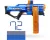 ZURU - XSHOT - Insanity Mad Mega Barrel - Speelgoedblaster - Met 72 pijltjes